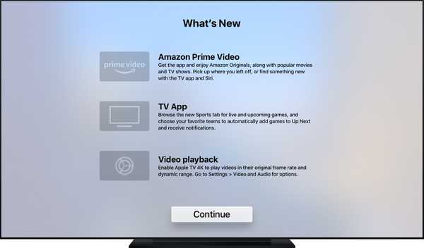 Apple bewirbt die Prime Video Apple TV App von Amazon mit kostenpflichtigen Tweets und tvOS-Begrüßungsbildschirm