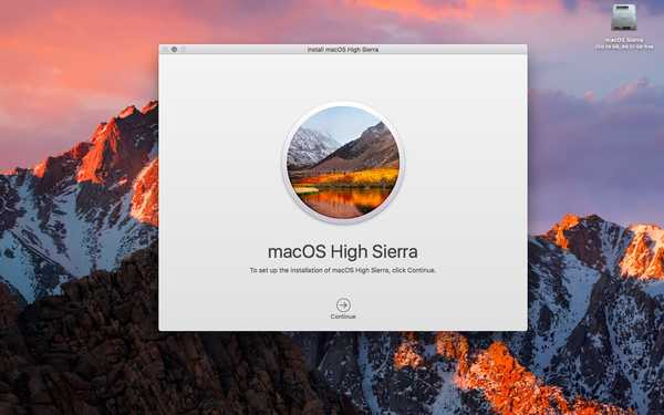 Apple lansează prima versiune beta a macOS High Sierra 10.13.2 pentru testarea dezvoltatorilor