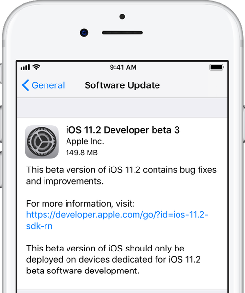 Apple lanza terceros betas de iOS 11.2, macOS High Sierra 10.13.2, watchOS 4.2 y tvOS 11.2