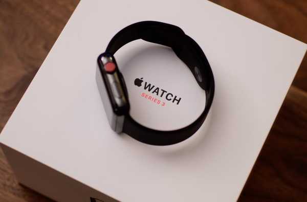 Apple slipper watchOS 4.0.1 med fix for Series 3 LTE-problemet