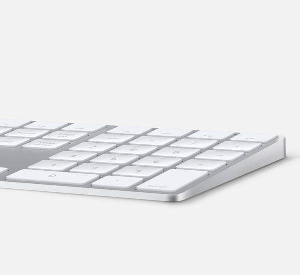 Apple lança teclado mágico sem fio com teclado numérico