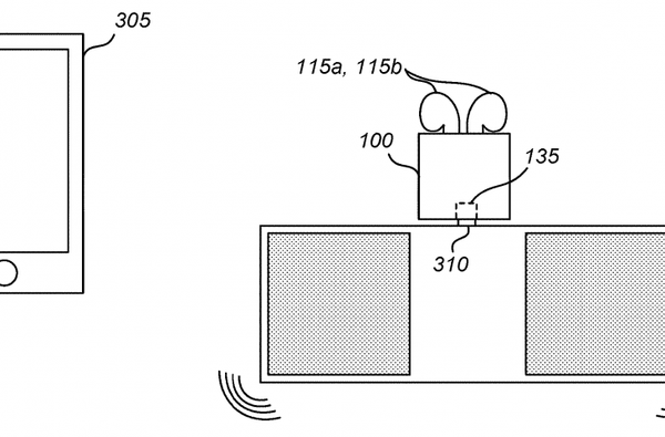 Apple onderzoekt een oplaadhoes van AirPods die ook een draadloze luidspreker is