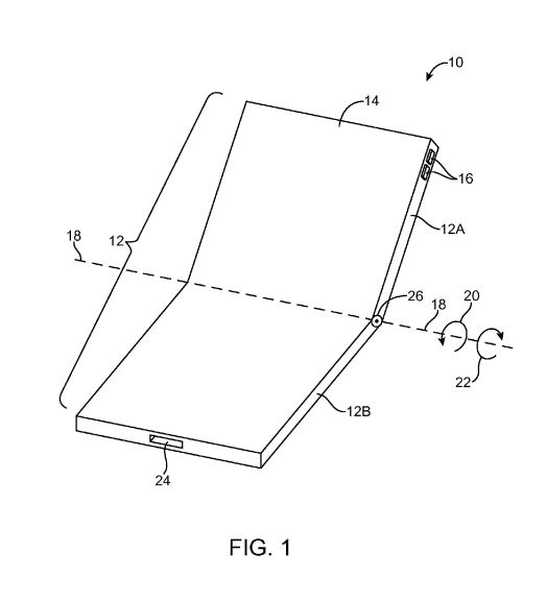Apple krijgt patent voor opvouwbare telefoon