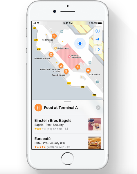 Apple apresenta novos recursos de aplicativos do Google Maps no iOS 11