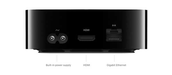 Apple TV 4K readuce în sfârșit portul Gigabit Ethernet