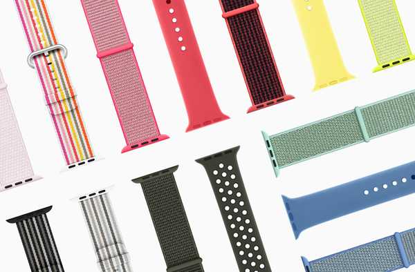 Apple presenta una collezione di cinturini Spring per Apple Watch