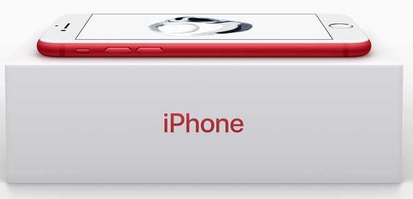 Apple meluncurkan iPhone 7 / Plus (PRODUCT) Edisi Khusus RED