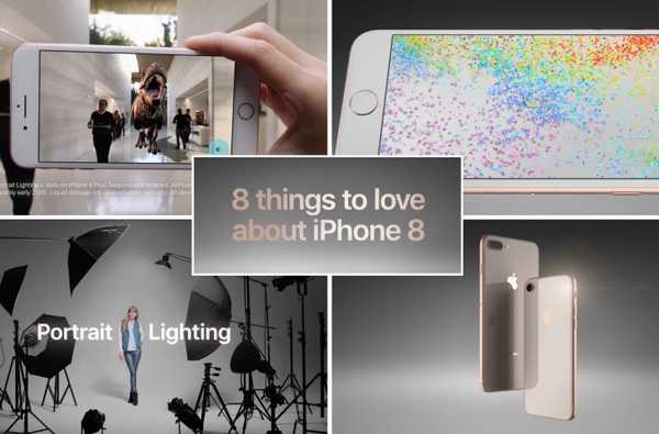 Vídeo da Apple 8 coisas para amar no iPhone 8