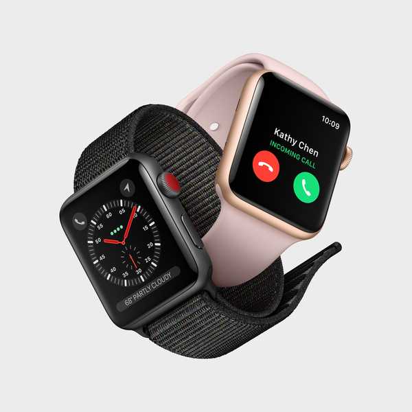 AT&T, Verizon et T-Mobile factureront 10 $ par mois pour le service Apple Watch cellulaire