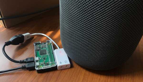 O BabelPod é um truque simples que traz entrada de linha de áudio e entrada Bluetooth para o HomePod