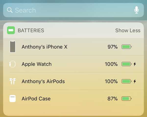BatteryStatus ripristina l'indicatore della batteria del dispositivo Bluetooth della vecchia scuola nella barra di stato