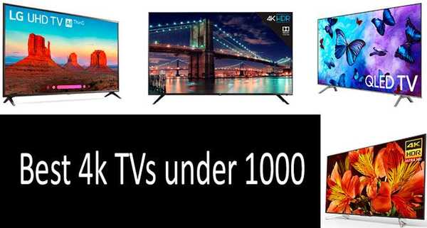 Melhores 5 TVs 4K abaixo de 1.000