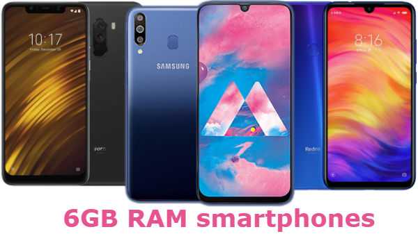 Les meilleurs smartphones RAM 6 Go à acheter sous Rs. 20 000