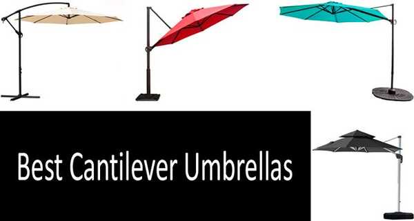 Beste cantilever-paraplu's
