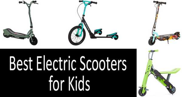 Los mejores scooters eléctricos para niños