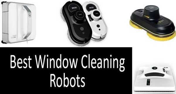 Mejores robots de limpieza de ventanas Top-5 Mejores modelos.