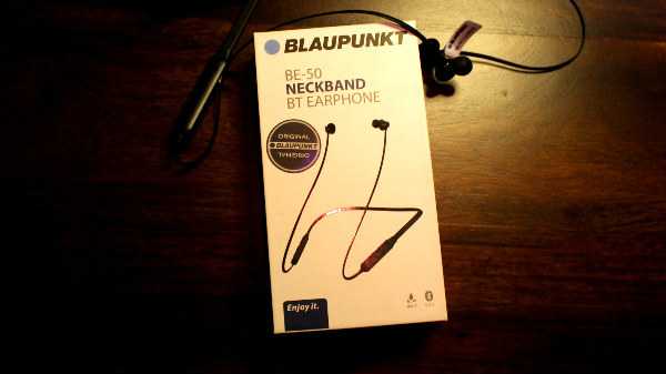Blaupunkt BE-50 Review Lichtgewicht Bluetooth-oortelefoons Ideaal voor training
