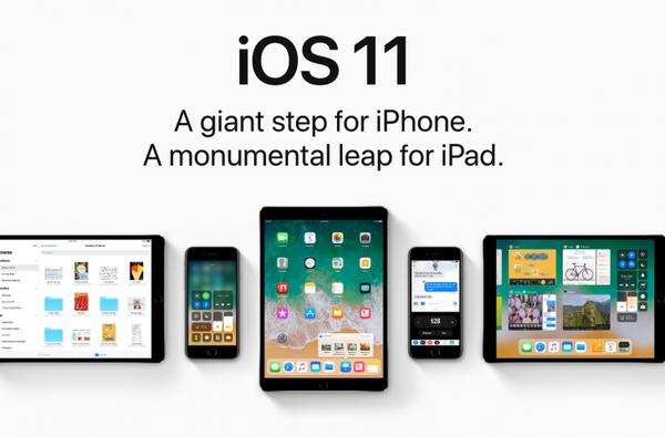 Kan iPhone eller iPad kjøre iOS 11?