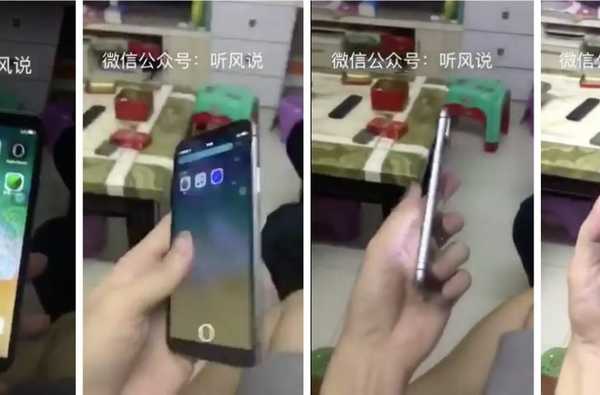 Sjekk ut denne korte videoen av en fungerende iPhone 8-klon fra Kina