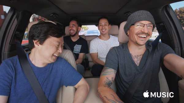 O episódio de Carpool Karaoke de Chester Bennington vai ao ar na próxima semana