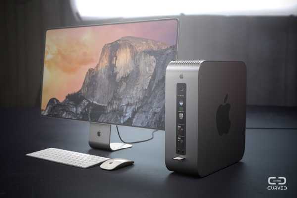 Concept forestiller seg neste generasjons Mac Pro med modulær design og kant-til-kant skjerm