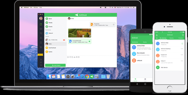 L'alternativa AirDrop multipiattaforma, chiamata AirDroid, è ora disponibile per iPhone e iPad