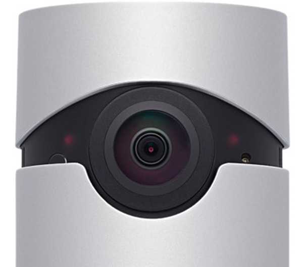 Kamera pengintai rumah 180 derajat D-Link dengan dukungan HomeKit mengenai Apple.com