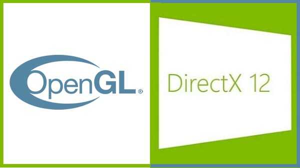 Diferença entre OpenGL e DirectX12