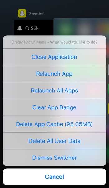 DragMeDown laddar din App Switcher med nya och användbara funktioner