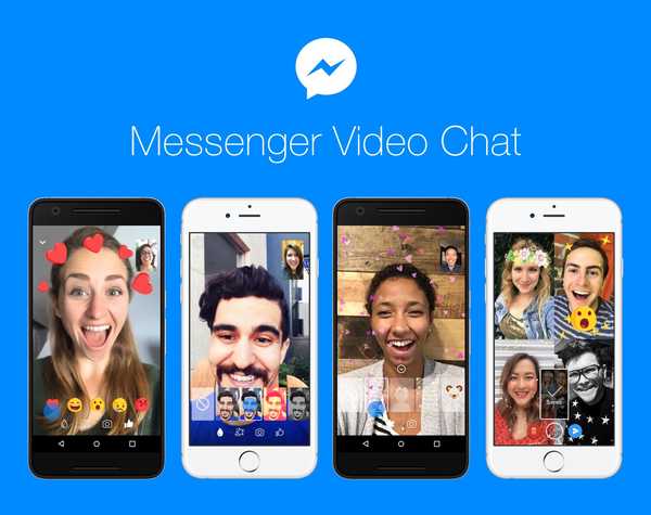 Facebook bietet animierte Reaktionen, Filter, Masken und Effekte für Messenger-Anrufe