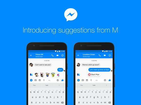 Facebook startet AI Assistant in Messenger für alle US-Nutzer mit Vorschlägen, die auf Chats basieren