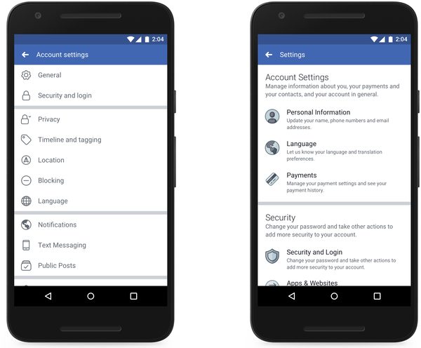 Facebook vernieuwt zijn privacytools en maakt ze gemakkelijker te vinden
