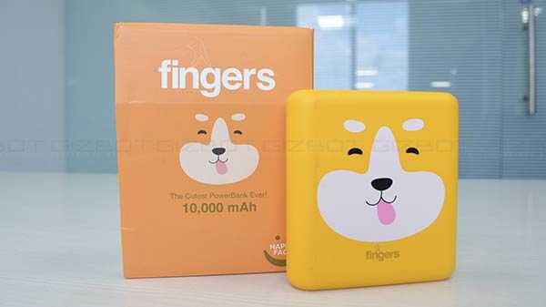 Fingers 10,000 mAh Power Bank Review Recargue su teléfono con estilo