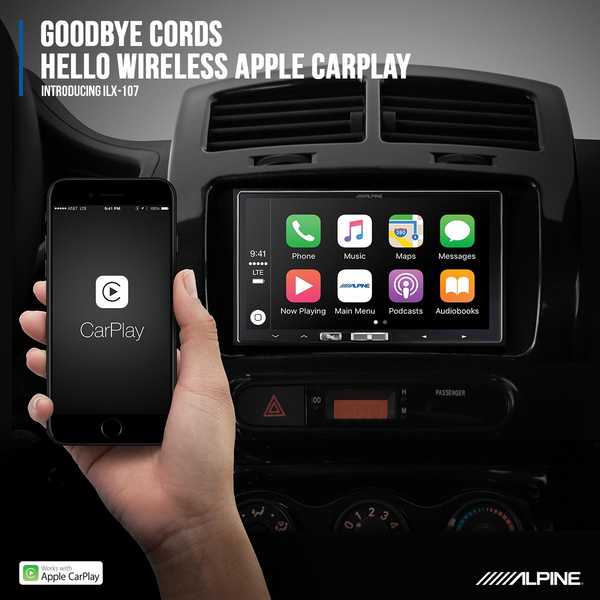 Eerste aftermarket CarPlay draadloze ontvanger van Alpine nu beschikbaar