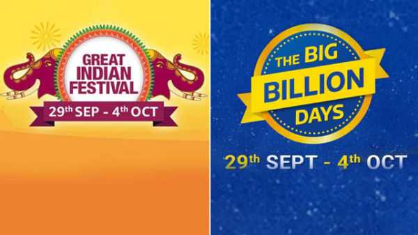 Flipkart Big Billion Days, Amazon Great Indian Festival Sale Meilleurs smartphones pour acheter