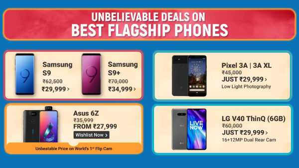 Flipkart Grandi miliardi di giorni di sconto Sconti irresistibili su smartphone premium