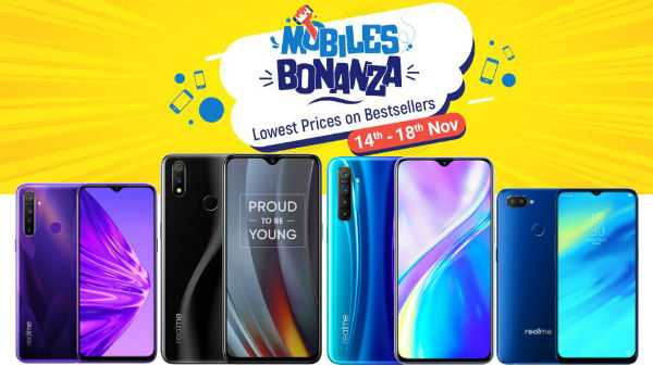 Flipkart Mobile Bonanza erbjuder rabatter på Realme-smarttelefoner som du kan få