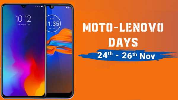 Flipkart Moto og Lenovo Days Sale-tilbud du kan benytte deg av på valgte smarttelefoner