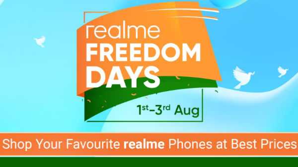 Flipkart Realme Freedom Days Ofertas de venda - Realme 3 Pro, Realme X, Realme C1, Realme 3i e muito mais