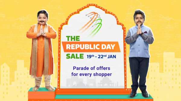 Ofertas de venta de Flipkart Republic Day en productos electrónicos, televisores, accesorios y más