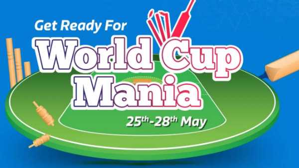 Flipkart World Cup Mania (23. bis 28. Mai) Sonderangebote für Mi-Fernseher