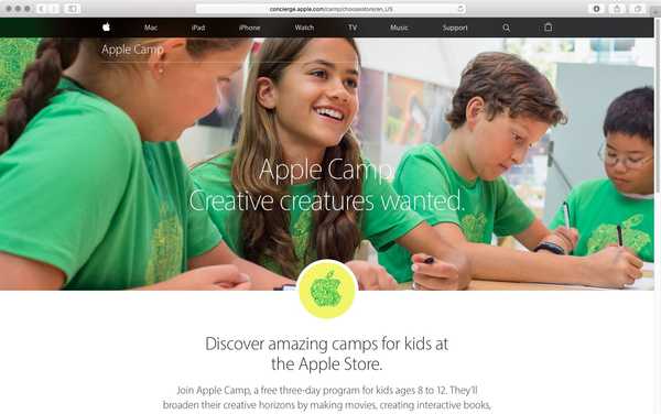 Os workshops gratuitos da Apple Store ajudarão as crianças a aprender a codificar, programar robôs, editar vídeos e muito mais