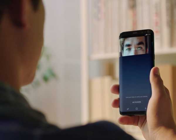Biometria Galaxy S8 poate fi păcălită printr-o lovitură de cap