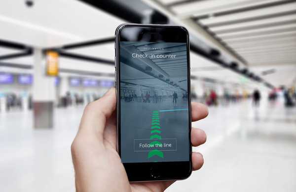 Bandara Gatwick meluncurkan iBeacons untuk navigasi dalam ruangan augmented reality