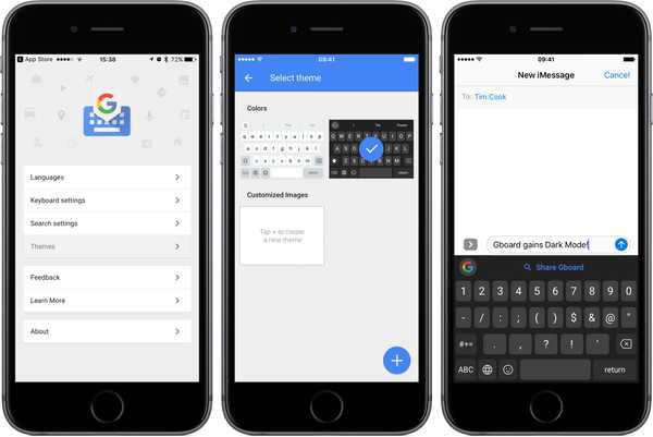 Gboard obtiene mecanografía de voz, Google Doodles, nuevos idiomas y emoji iOS 10 en la última actualización