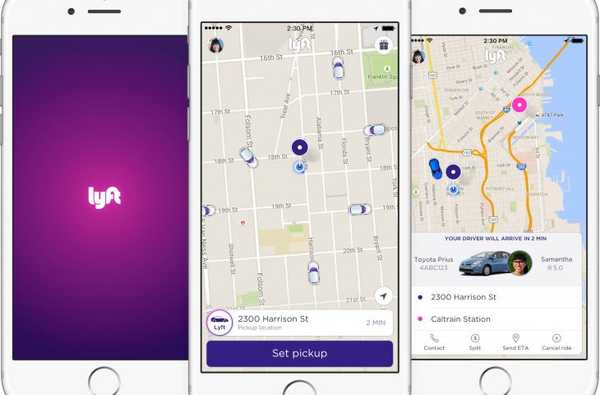 O Get Me Home permite que você convoque um Lyft ou Uber diretamente do Spotlight