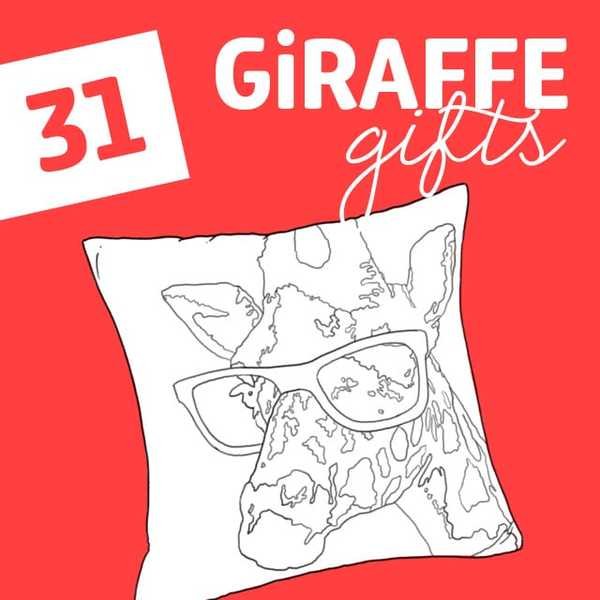 Giraffe-gaveveiledning 31 Gaveideer for sjiraffen besatt