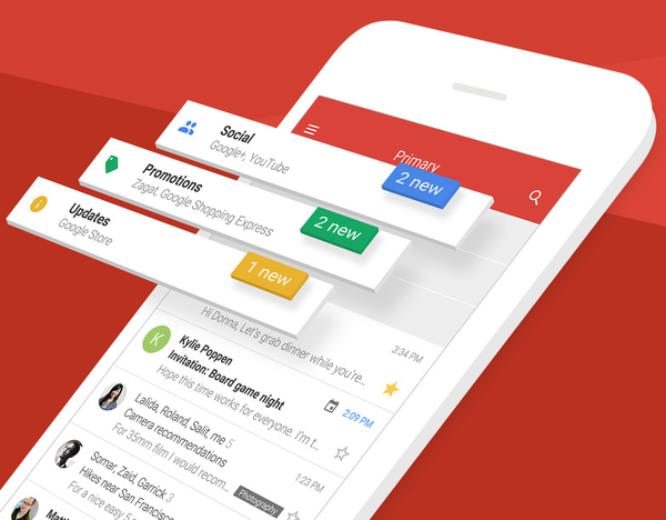 O Gmail deixará de verificar seus e-mails para personalização de anúncios