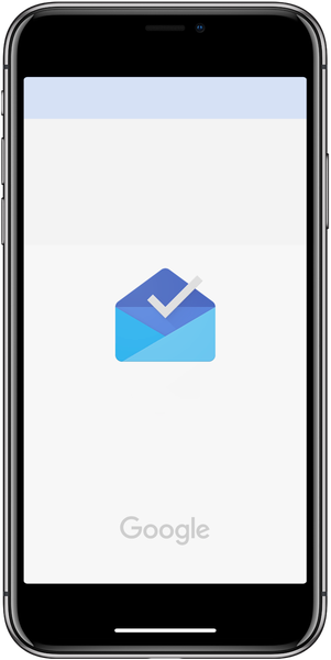 Google bekrefter at det fungerer på iPhone X-kompatibilitet for Inbox by Gmail-appen