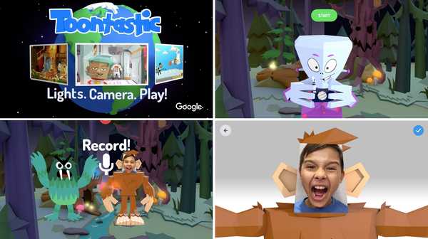Google lanza Toontastic 3D, una aplicación de narración lúdica para niños